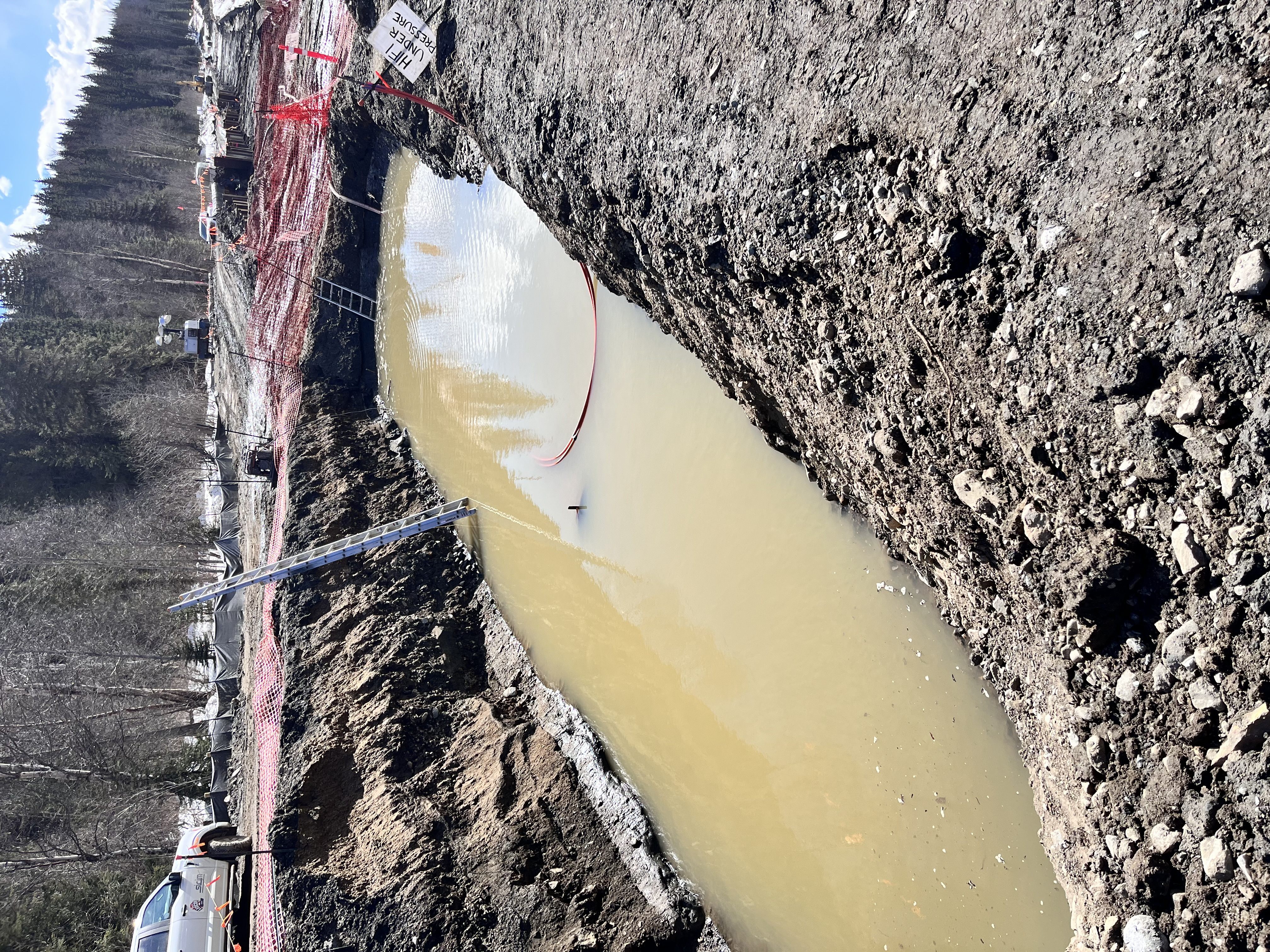 Construction Engineering - Trench excavation inspection
